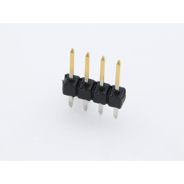Molex Board Connector, 4 Contact(S), 1 Row(S), Male, Straight, 0.1 Inch Pitch, Solder Terminal, Receptacle 22284045